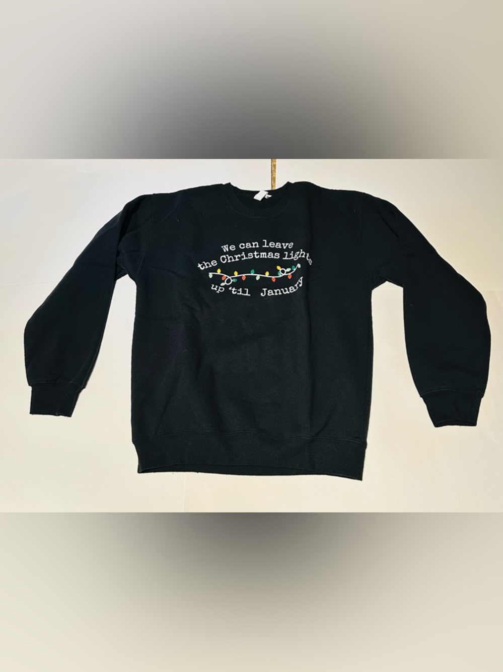 Custom Taylor Swift We Can Leave The Christmas Lights Up ‘Til January Sweatshirt